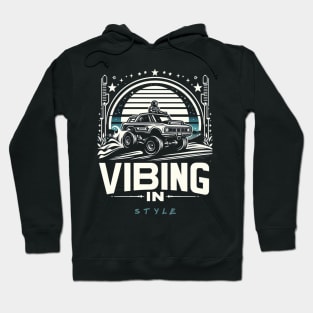 Vibing in Style Hoodie